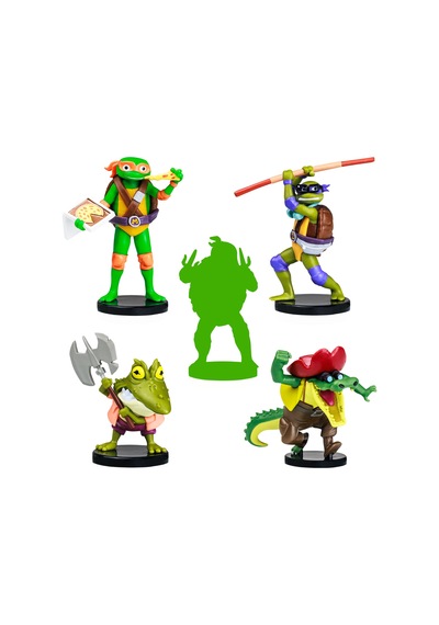 Tmnt Figürlü Kalem Başlığı 5'li Paket Model 4 Nt2040