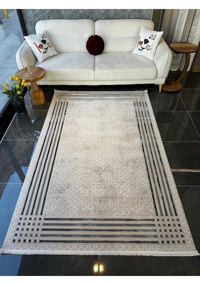 Still Halı Salon, Oturma, Yatak Odası Halısı Desen Kodu 39405-097 Bej