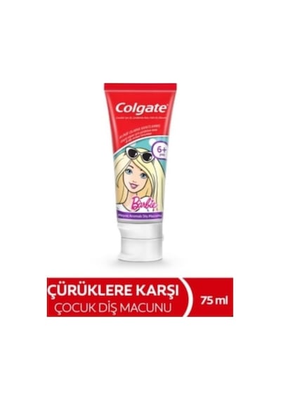 Colgate Barbie 6+ Yaş Çocuk Diş Macunu 75 ML