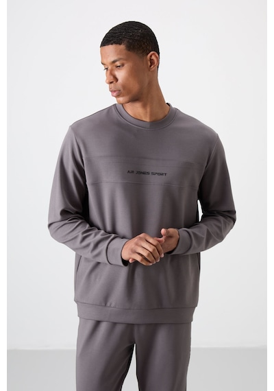 Tommy Life Koyu Gri Pamuklu Kalın Yumuşak Dokulu Comfort Fit Baskılı Erkek Eşofman Takım - 85253 Koyu Gri Tommy Life Koyu Gri Pamuklu Kalın Yumuşak Dokulu Comfort Fit Baskılı Erkek Eşofman Takım - 85253 Koyu Gri