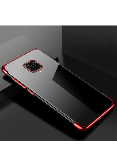 Xiaomi Redmi Note 9 Pro Köse Renkli Kamera Korumali Seffaf Kilif 433032288