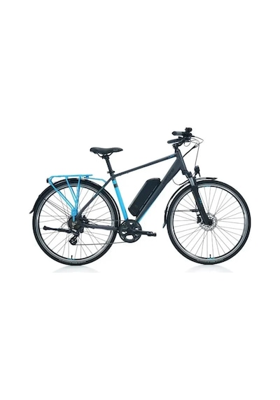 Carraro E-lıne Elıfe 2.1 Erkek Şehir Bisikleti 470h Hd 28 Jant 7 Vites Mat Antrasit-mavi-siyah Çok Renkli