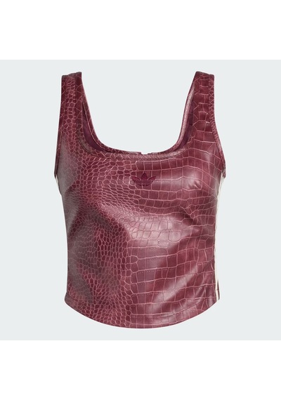 Adidas Pleather Corset Maroon