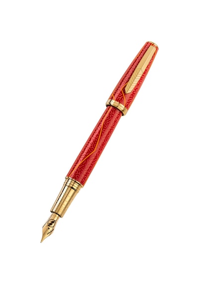 Montegrappa The Flash Limitli Üretim Dolma Kalem - M Uç Isfln3ar Kırmızı