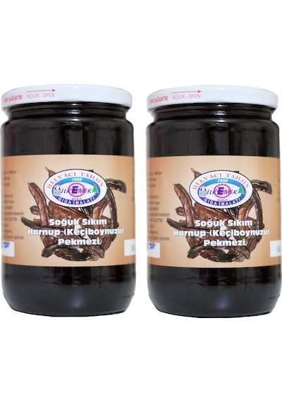 Helvacı Tahsin Soğuk Sıkım Keçiboynuzu Pekmezi 2 x 800 G