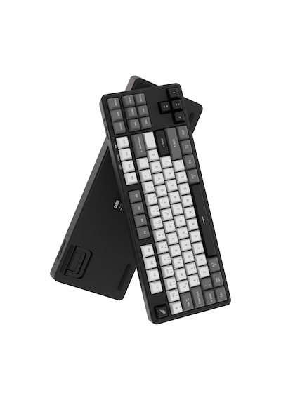 Hawk Gaming Hk220 Membrane Rgb Kablosuz/bluetooth Siyah Beyaz Tkl Türkçe Gaming Klavye