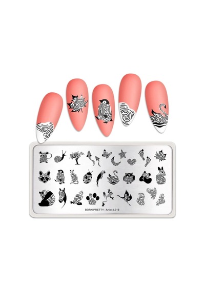 Born Pretty Metal Stampa Tabakası Artist-l019 53892