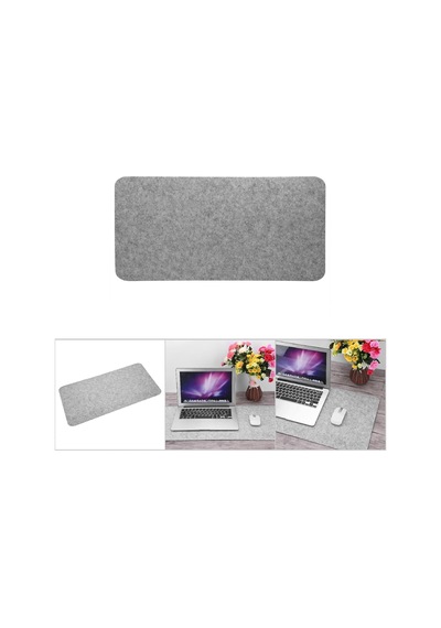 Orret Home 100x50 Cm Büyük Keçe Masa Pedi Kaymaz Anti-statik Bilgisayar Ve Klavye Altlığı, Ofis Ve Ev İçin Masa Koruyucu Mouse Pad, Geniş Çalışma Alanı Masa Paspası
