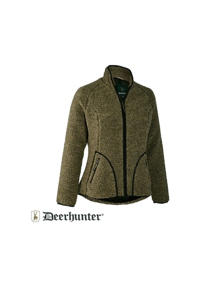 Deerhunter Lady Geneva Fiber Yeşil Yünlü Mont 36