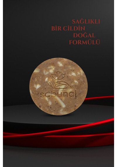 Sabunal Hibiskus ve Kırmızı Kil Sabunu 4 Adet - Cilt Bakım Sabunu