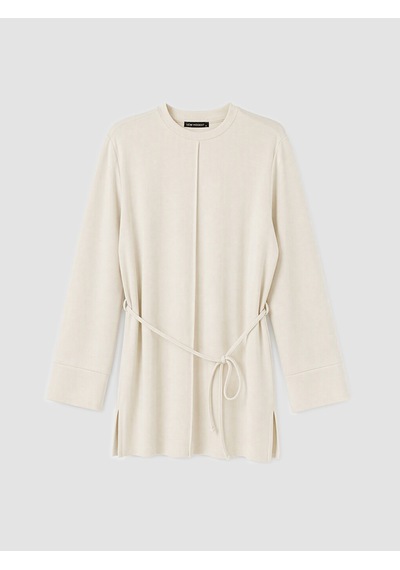 Lcw Modest Bej Soft Touch Kadın Sweatshirt Tunik
