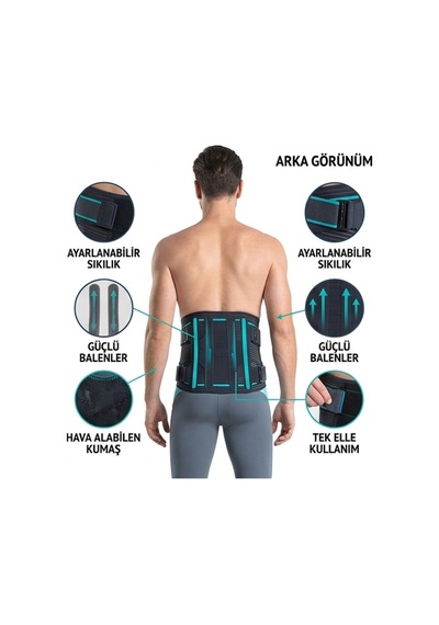 Vizor - Lumbomove Strong Code 270 Siyah