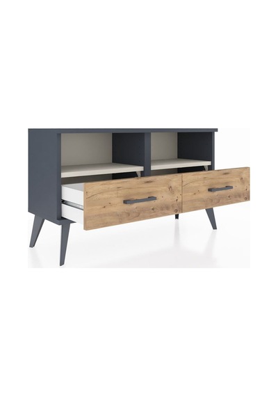 Arges Şifonyer 2 Raflı 2 Çekmeceli 88x30x48 Antrasit-aytaşı/çam Aytaşı/çam Arges Şifonyer 2 Raflı 2 Çekmeceli 88x30x48 Antrasit-aytaşı/çam Aytaşı/çam