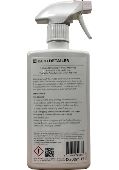 Autoglym Rapid Detailer Hızlı Cila Seramik Görünüm 500 Ml