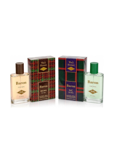 Wall Street 2li Set -baron Brown & Ivc- For Men Parfüm 2x100ml Odunsu