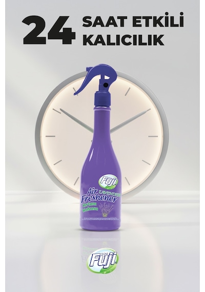 Fuji Air Freshener Neon Oda Parfüm Seti Soft + Lavanta + Spring + Sensitive 4 x 400 ML