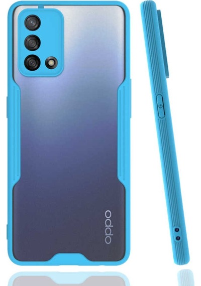 Oppo A74 4G Kılıf Zore Parfe Kenarları Pastel Renk Silikon Kılıf