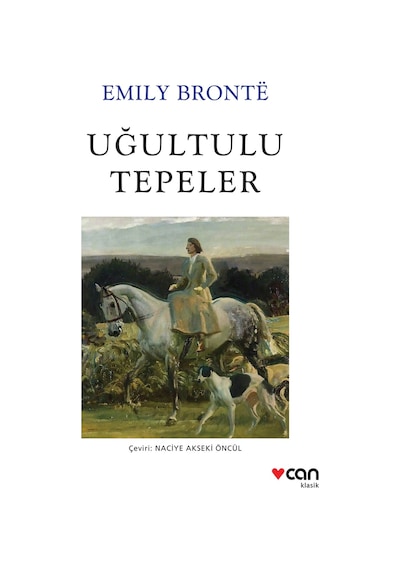 Uğultulu Tepeler - Beyaz Kapak - Emily Bronte - Can Yayınları