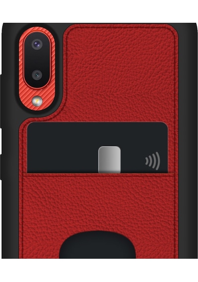 Fitcase Samsung Galaxy Uyumlu A02 Kilif Proda Deri Tek Kartlik Cepli 500649320