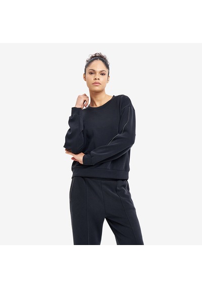 Lescon Siyah Kadın Uzun Kollu Sweatshirt 26n-2107