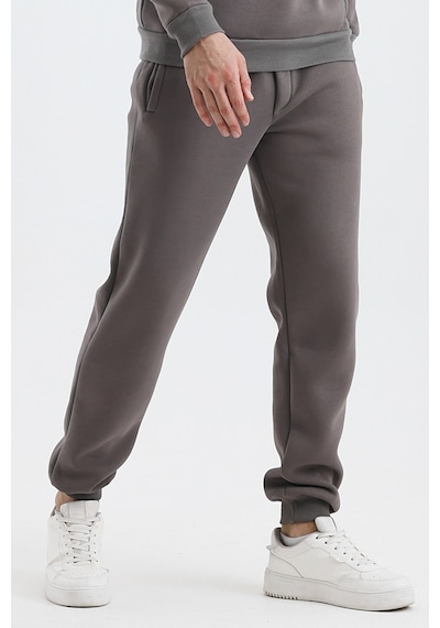 Monox Erkek Jogger 3 İplik Alt Eşofman Füme