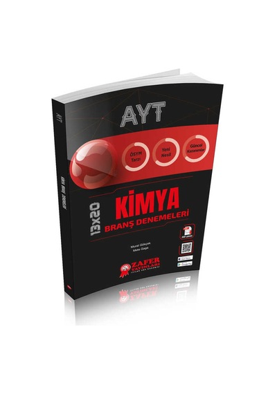 Zafer Yayınları Ayt Kimya Soru Bankası Branş Denemeleri - Yeni