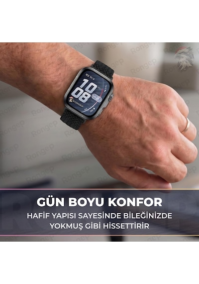 Örgü Loop Huawei Watch Fit 5/fit 5 Pro/fit 4/fit 4 Pro/fit 3 İle Uyumlu Kordon Manyetik Tokalı Konforlu Fit 5 Kordon Nefes Alabilen Elastik Kumaşlı Huawei Fit 5 Pro Kordonu Çok Renkli