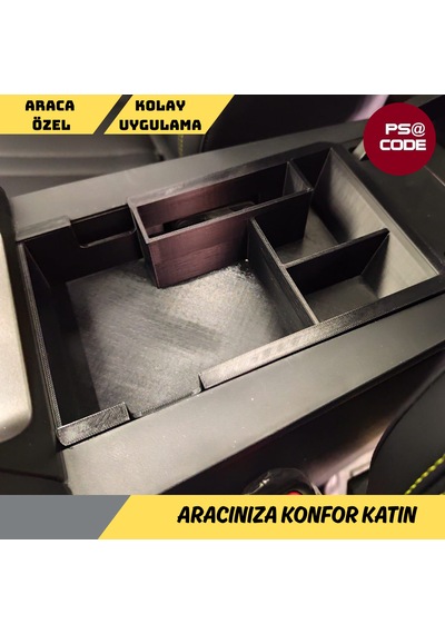 Byd Atto 2 Orta Kolçak Saklama Kutusu-organizer