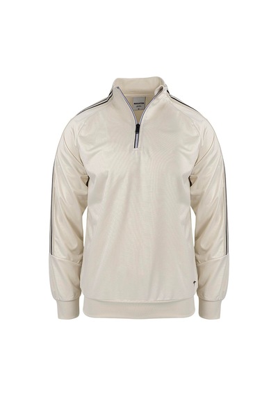 Maraton Comfort Erkek Dik Yaka Taş- Sweatshirt Taş-
