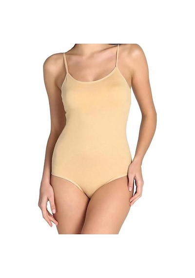 6 Adet Anıt Bayan Likralı İp Askılı Çıtçıtlı Body 4061 Ten
