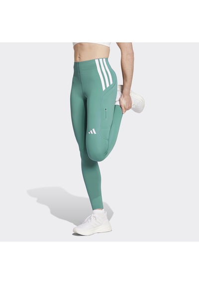 Adidas Adizero Full Length Kadın Yeşil Koşu Taytı Jv7182