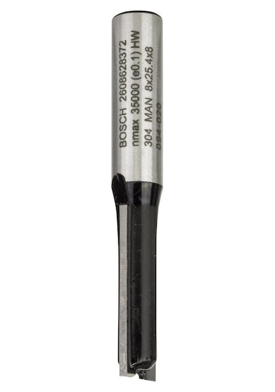 Bosch SDW Çift Oluklu Düz Freze Ucu 8x8x56 MM - 2608628372