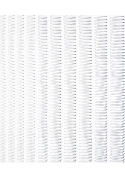 Kayreb Spiral Plastik Helezon (100 Lü) 16 Mm Şeffaf