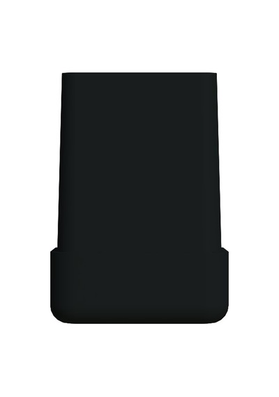 Cateksss 10x10 Mm Düz İç Profil Tapası Siyah - 38 Li Paket