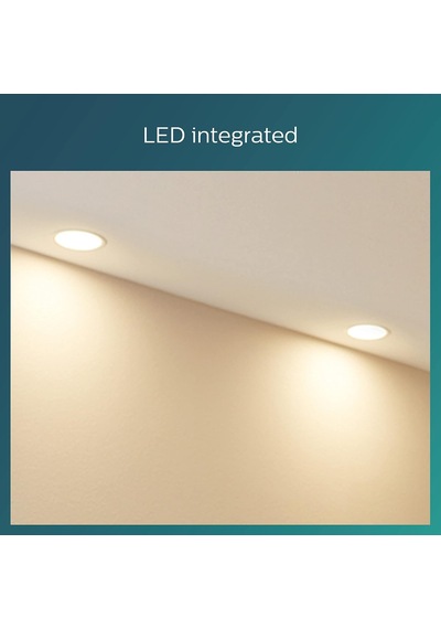 Lexroo Led Gömme Spot Meson, Yuvarlak, Beyaz, 12.5 W, Nötr Beyaz Işık 3.000 K