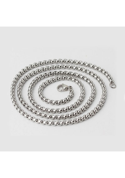Chavin Gri 60 Cm. 3 Mm. Erkek Çelik Zincir Dr01 (478253903) Beyaz