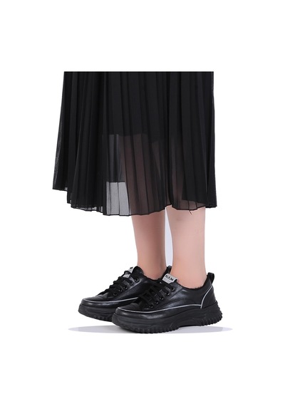 Kuum London K108950 Siyah Exclusıve Kadın Kışlık Casual Ayakkabı 001