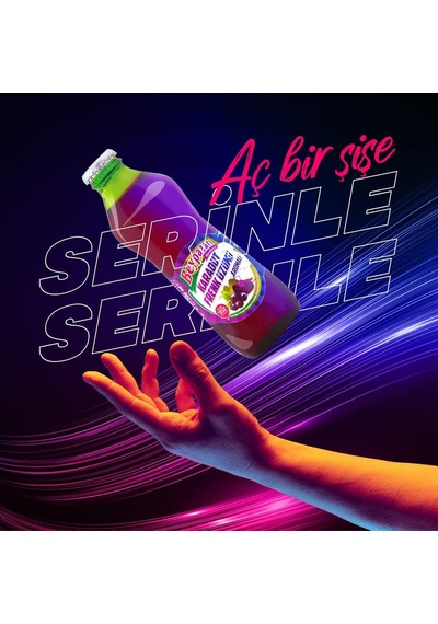 Beypazarı Karadut Frenk Üzümü Maden Suyu 200 Ml X 24 Adet