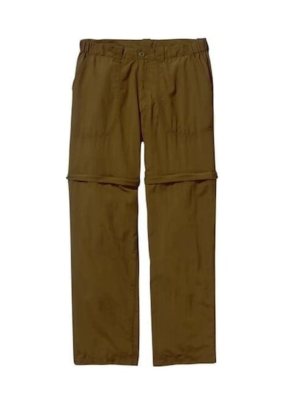 Patagonia Erkek Island Hopper Zip-off Pantolon Bej
