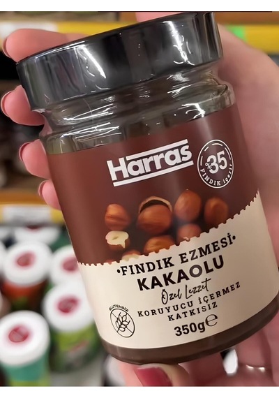 Glutensiz Katkısız Kakaolu Fındık Ezmesi 4 Adet X 350 Gr