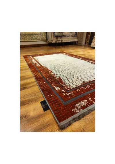Maxwell Mk02d Bordo-gri Halı