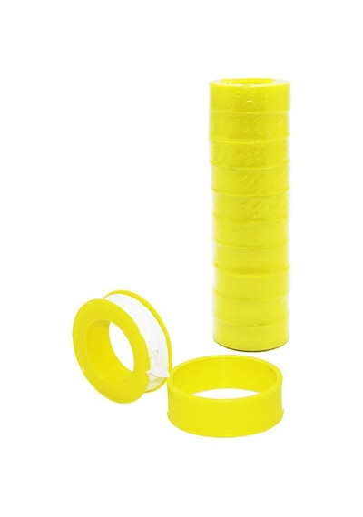 B.h.d-00483 Teflon Bant 12mm 1gr/cm3 8mt Bandı Gaz - 10'li Paket