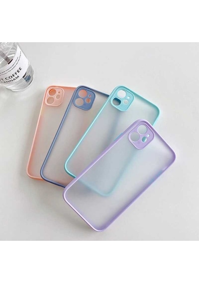 Apple Uyumlu iPhone 8 Plus Kılıf Zore Hux Kapak Lacivert