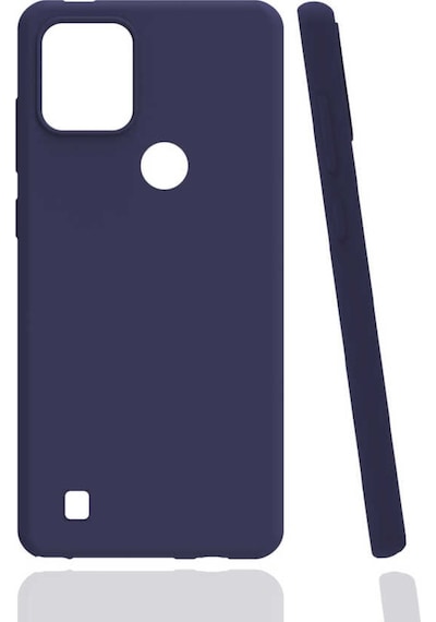 Realme C21Y Kilif Esnek Mat Korumali Silikon Kapak 557491128