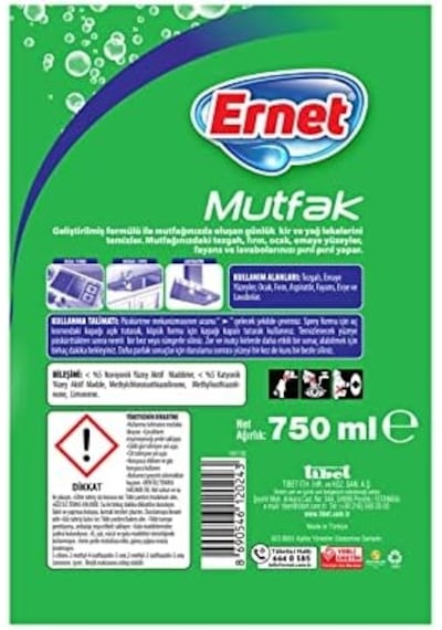 Süper Likit Promosyon Mutfak + Banyo Temizliği 1+1 750 Ml Sprey&apos Li 0