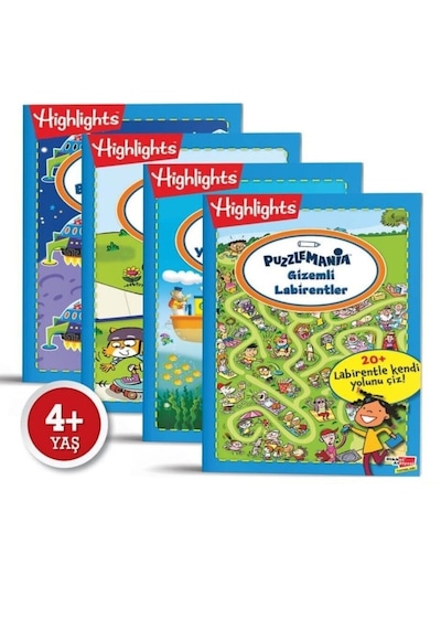 Puzzlemania On The Go Serisi 4'Lü Set