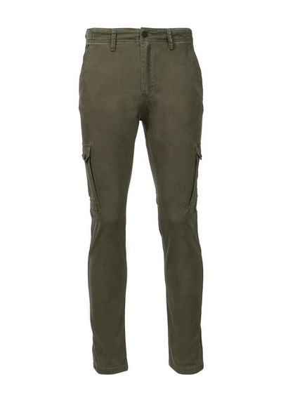 2As Patiga Cargo Gabardin Erkek Pantolon Yeşil (527729648)