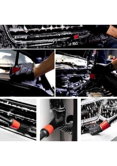 Araç Detay Fırçası Otomobil Detay Fırçası Seti 5+1'li Paket Tekerleklerin, Motorların, İç Mekanın, Amblemlerin, İç Ve Dış Yüzeylerin, Havalandırma Temizlenmesi Araç Detay Fırçası Otomobil Detay Fırçası Seti 5+1'li Paket Tekerleklerin, Motorların, İç Mekanın, Amblemlerin, İç Ve Dış Yüzeylerin, Havalandırma Temizlenmesi