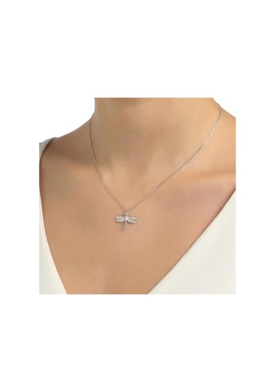925 Ayar Gümüş Yusufçuk Kolye 531448498