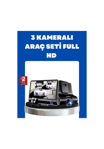 G-sensör Park Modu Ve Döngüsel Kayıt Destekli Araç Dvr - Verah17730-3836